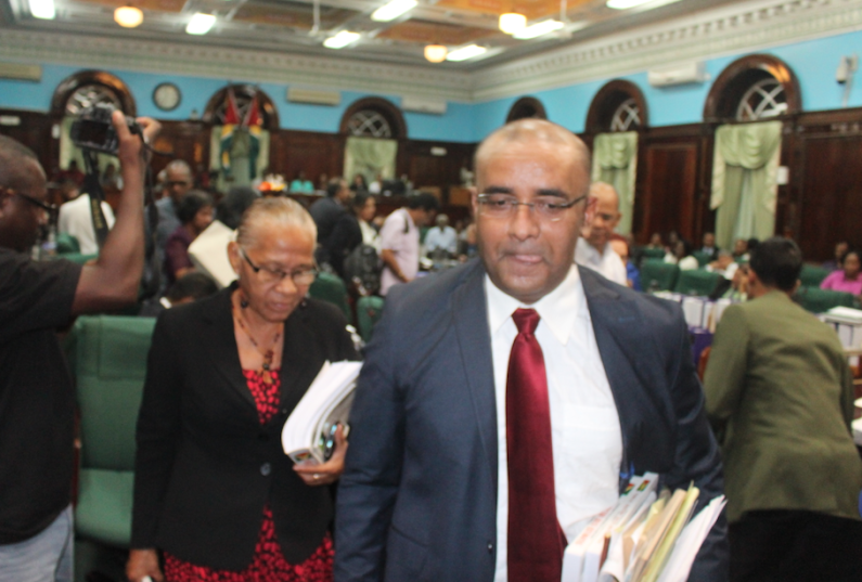 Jagdeo leads walk out of budget debates after declaring “flawed” budget will flatline economy