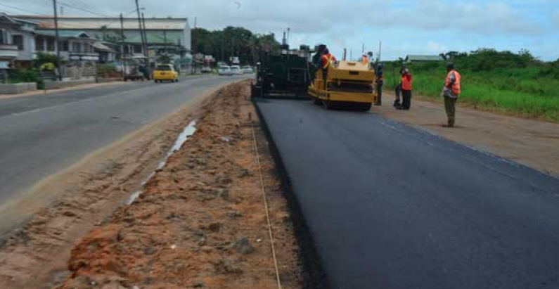 Major road and infrastructure works to be undertaken in 2016 including road