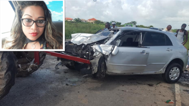 Young woman dies tragically in West Bank accident - News Source Guyana