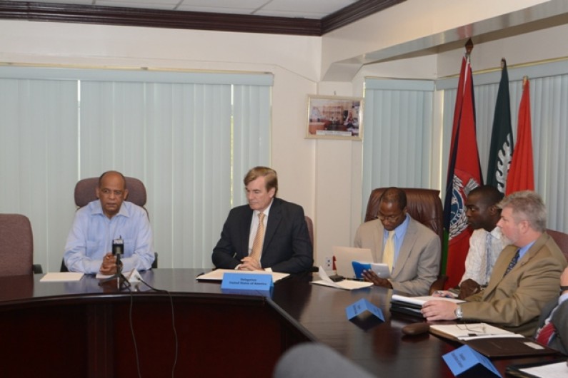 Guyana and U.S discuss security initiative
