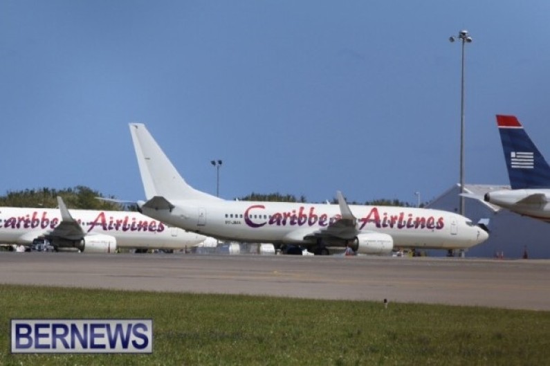 CAL flight lands in Bermuda after burning smell in cabin.