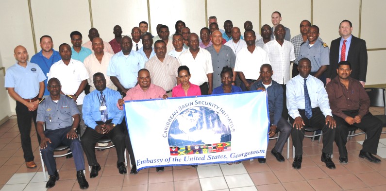 CSBI Port security training held in Guyana