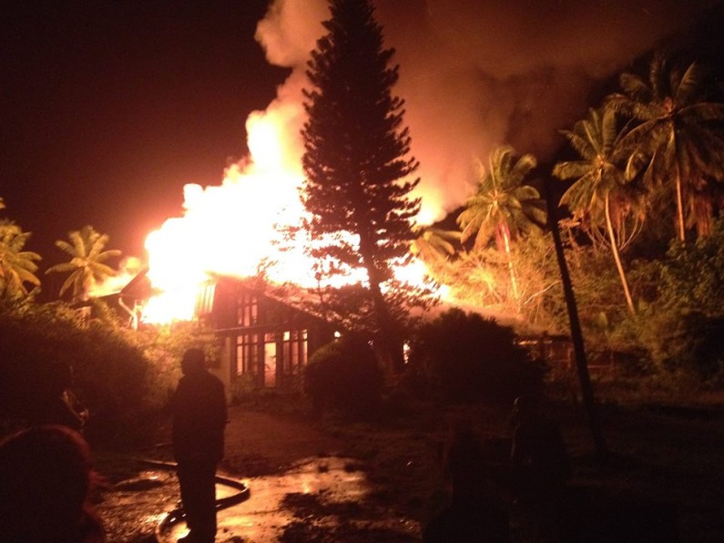 Dunstan Barrow’s Linden home gutted by fire