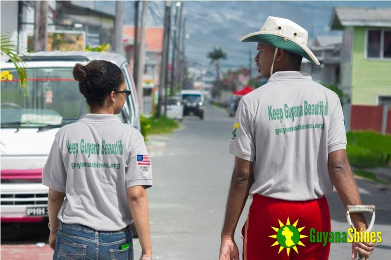 Guyana Shines project cleans up city