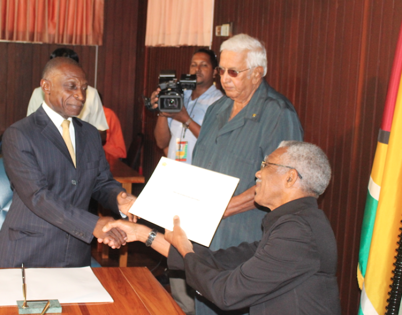 Foreign Affairs Minister Carl Greenidge seeks to lift Guyana’s Foreign Service