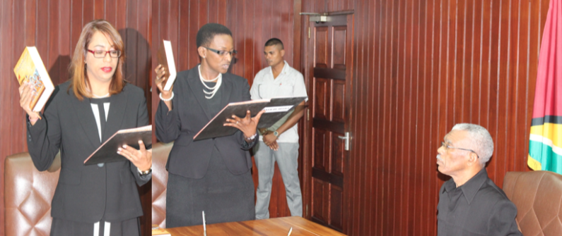 Two new Judges sworn into office