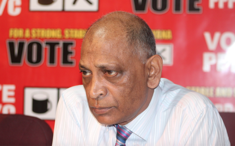 “Very very sick” Ramsammy pulls out of PPP’s parliamentary list