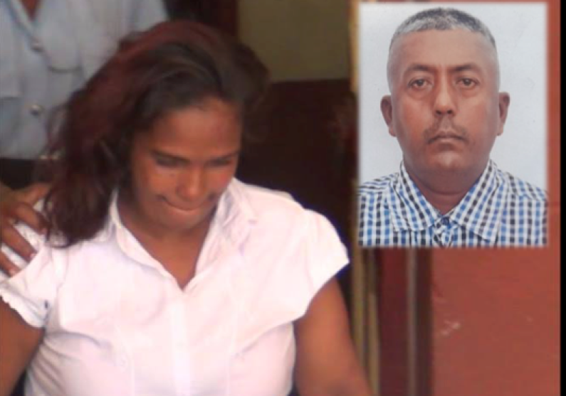 East Bank Demerara woman charged for husband’s murder; hitman still to be found