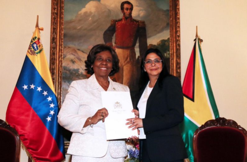 Venezuela accepts credentials of Guyanese Ambassador