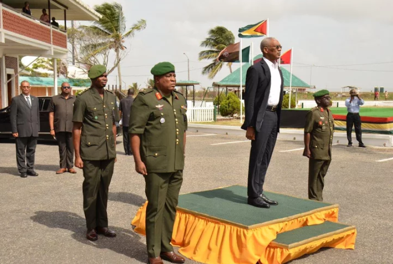 President sees bigger role for reservists in protecting and defending Guyana’s borders
