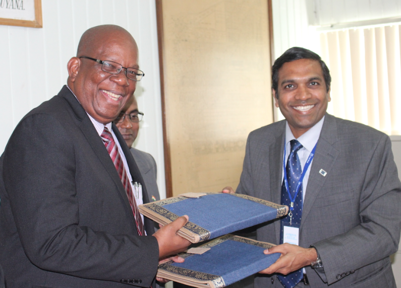 Guyana inks US$50 Million agreement with India for Diamond to Ogle road