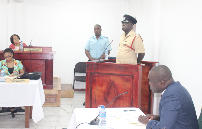 Fire Service Operations Officer testifies that Prisoners threw rocks at firemen to prevent extinguishing