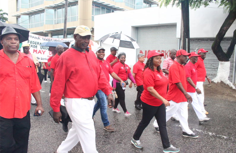 Trade Unions reunite in Labour Day march and rally
