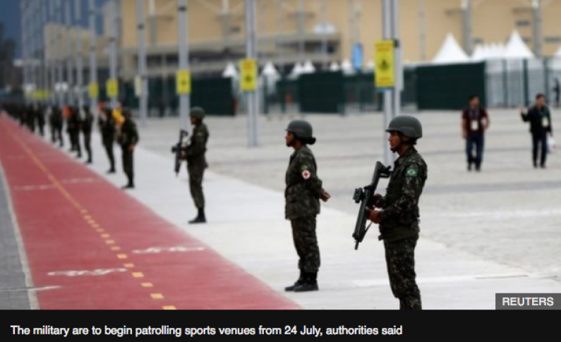 Brazil Olympics: Ten arrested for ‘plotting ‘terror’