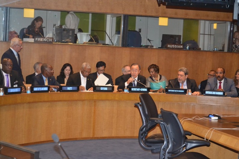CARICOM Leaders and UN Secretary General discuss state of the region
