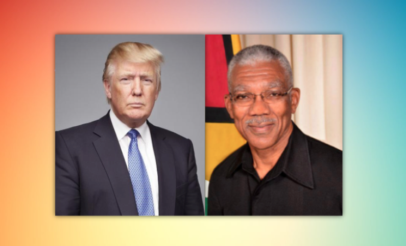 President Granger offers congratulations to US President-Elect Trump and sees no change in relationship