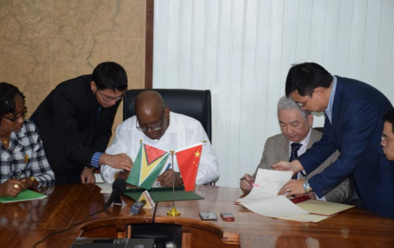 Guyana and China ink US$45.6 Million loan deal for expansion of East Coast Demerara road