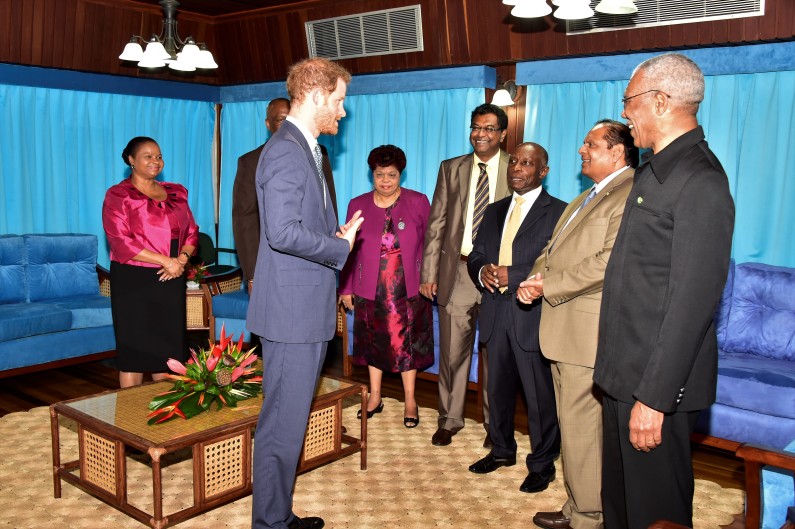 Prince Harry impressed with Guyana’s commitment to conservation
