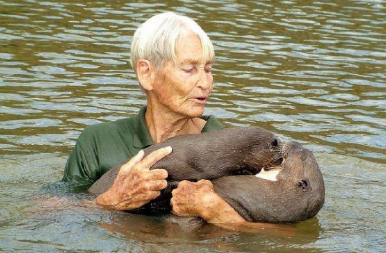 The Otter Lady, Conservationist Diane McTurk passes on