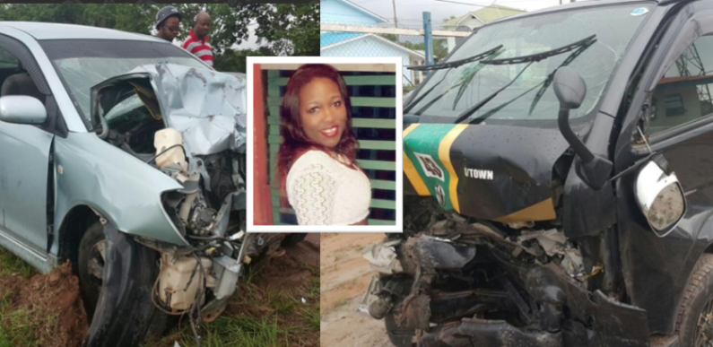 Linden woman dies in accident after mother loses control of car and slams into mini bus
