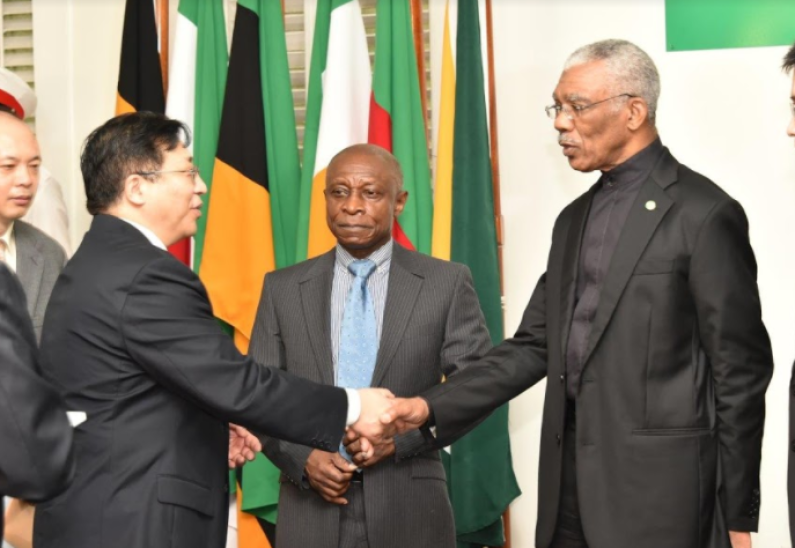 Guyana and China to work closer to achieve sustainable development goals