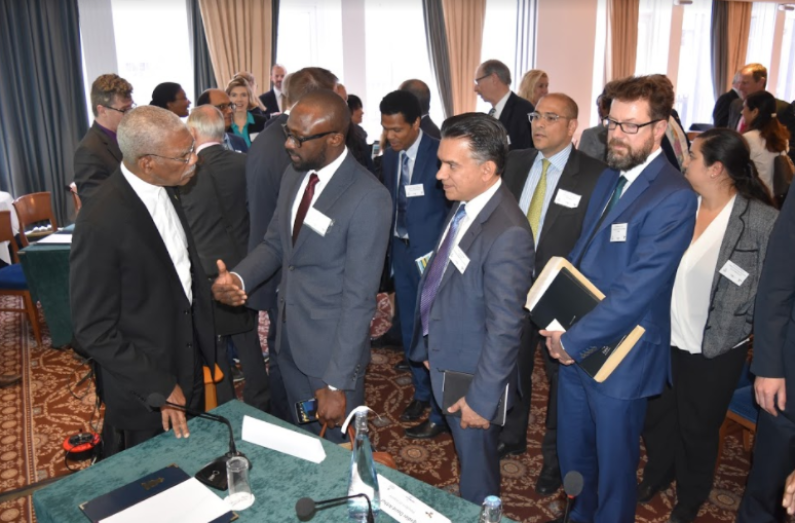 President tells British investors that Guyana is ripe and ready for investment