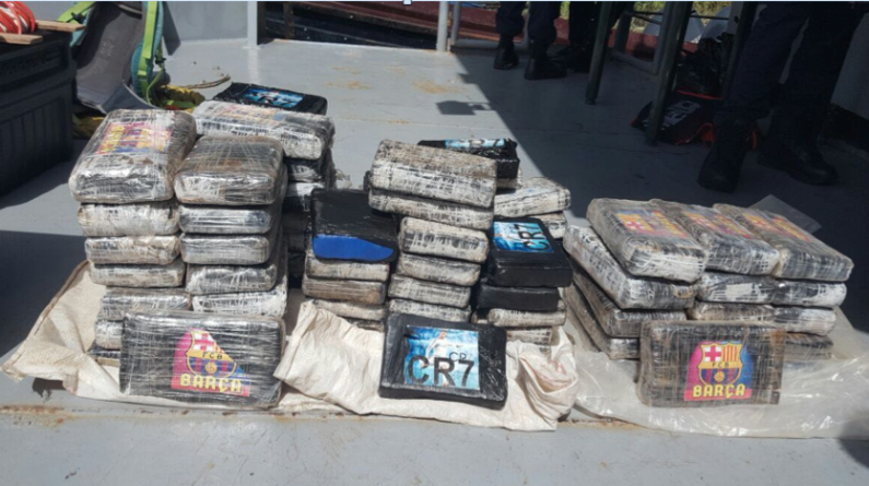 GDF Coast Guard busts vessel with 209 lbs cocaine in Pomeroon river