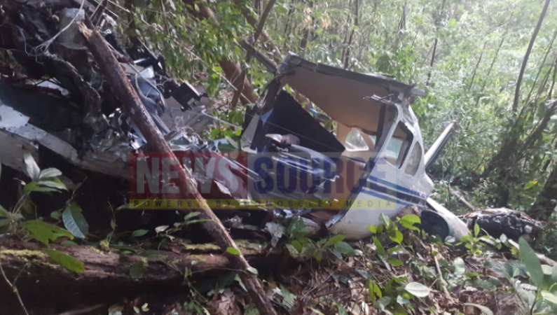 Air Services plane suspected of hitting mountain before breaking apart in jungle