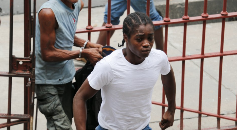 Crying Sophia man remanded to prison for armed robbery