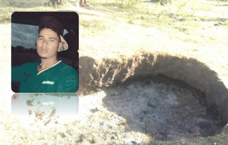 Burnt remains of missing Berbice youth found buried in shallow grave