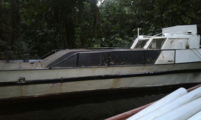 Guyanese and Venezuelan nabbed with submersible vessel in Port Kaituma