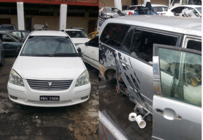 More stolen cars and car parts recovered during another raid at Kuru Kururu