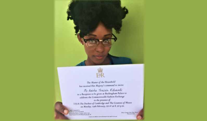 Guyanese designer Keisha Edwards invited to London for Commonwealth Fashion Exchange