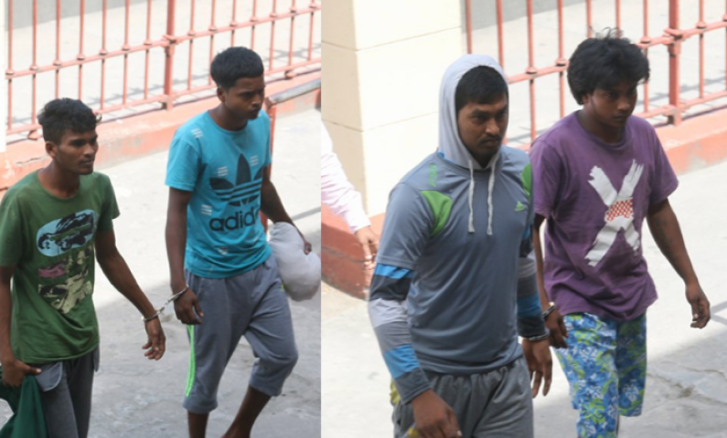 Four suspected pirates remanded to jail for $4.6 Million robbery on high seas