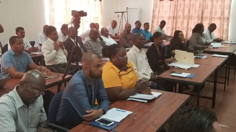 Local law enforcement agents begin training on investigating fraud and other forms of corruption