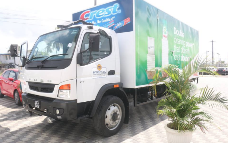 Ansa Motors Company launches new line of trucks for Guyana market