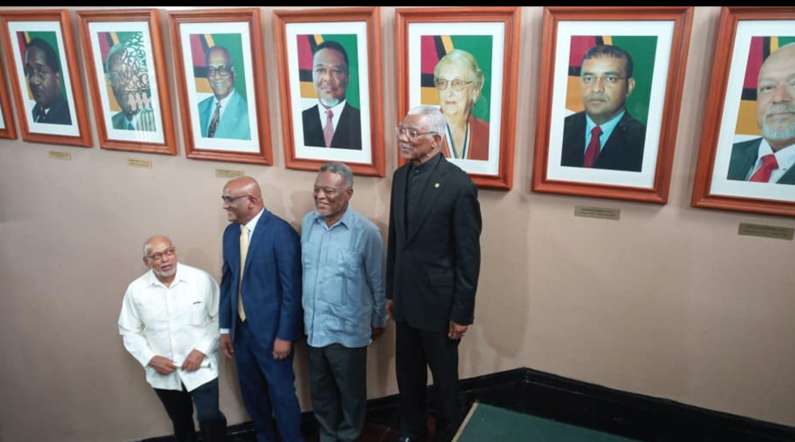 Gallery of Presidents unveiled at Parliament Building