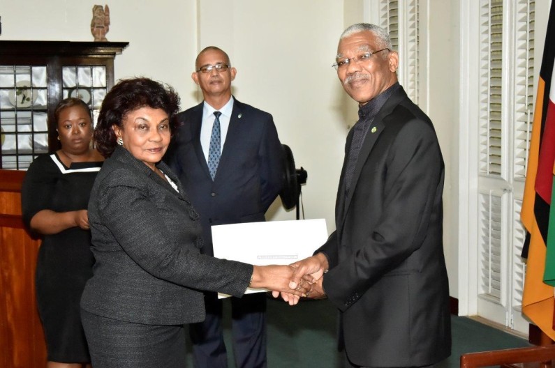 Justice Claudette Singh to be new GECOM Chairman following agreement of President and Opposition Leader