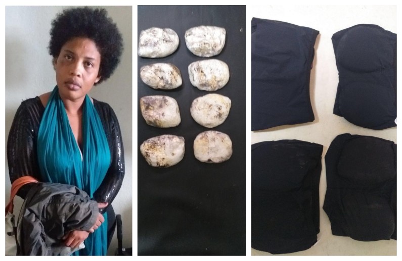 Guyanese woman held at Brazilian Airport with cocaine in undergarments