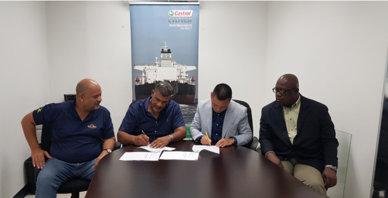 FALLS sign major agreement for distribution of BP Castrol products in Guyana