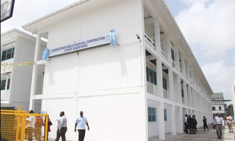 Rehabilitated Georgetown Hospital Staff Quarters Commissioned