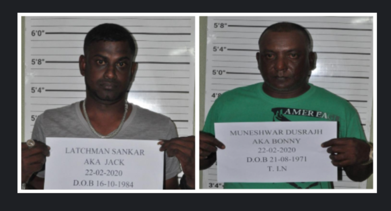 Two remanded to jail over 60-pound cocaine bust