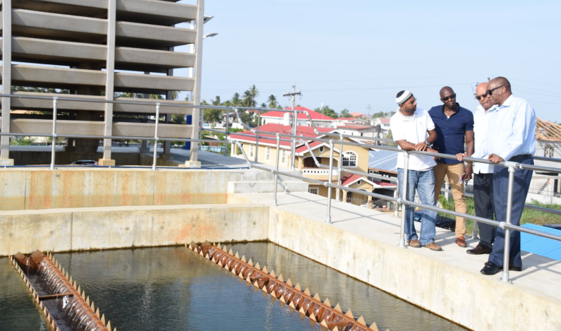 Billion-dollar water treatment plant commissioned at Uitvlugt; 21,000 residents to benefit