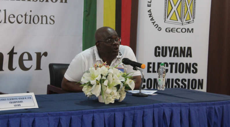 GECOM addresses “minor hiccups” raised by party agents