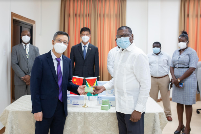 China donates more medical supplies to Public Health Ministry