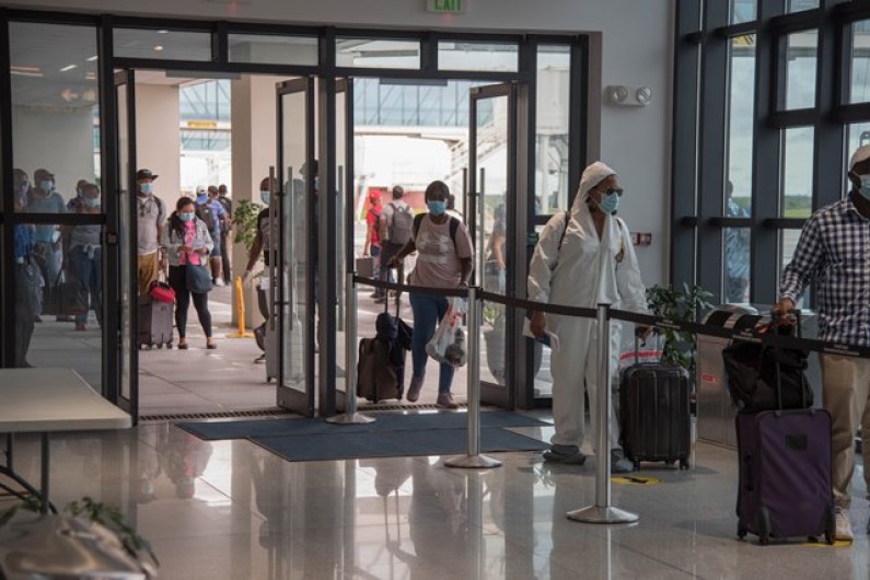 11 arriving passengers tested positive for COVID-19 since reopening of airports