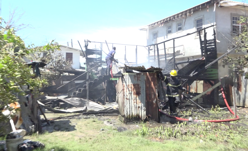 Afternoon fire leaves Sophia family of five homeless