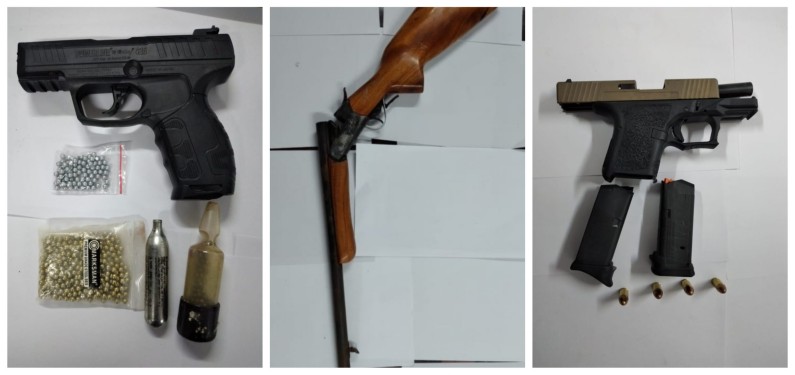 Family arrested after weapons bust at Corentyne home