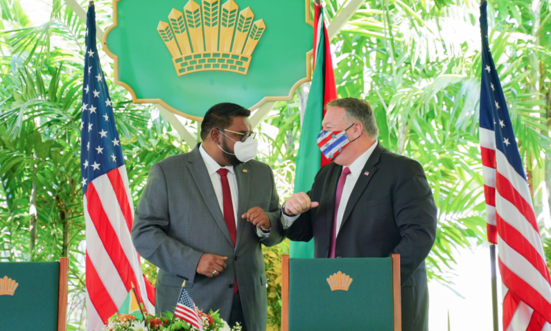Guyana and US agree to joint air and maritime patrols to fight narcotics from next week