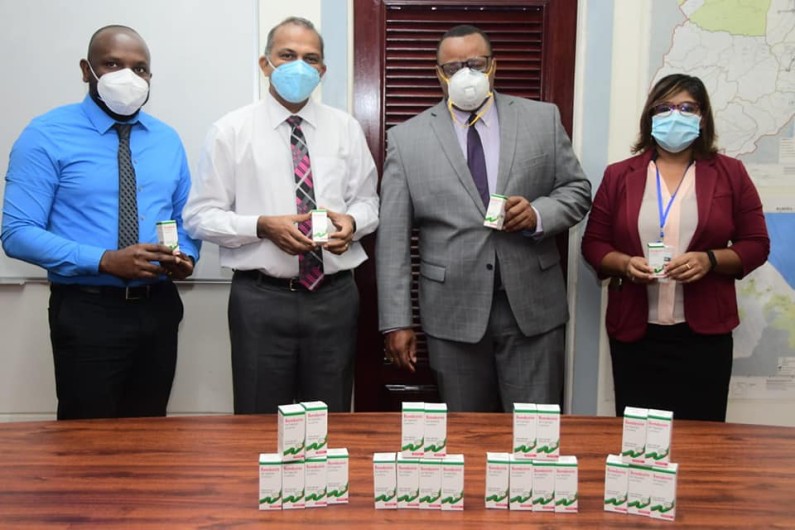 Ansa McAl donates doses of Remdesevir to Ministry of Health